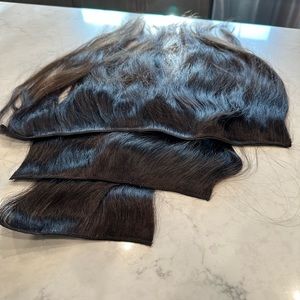 Bellami professional 20” brown sew in volume weft remy